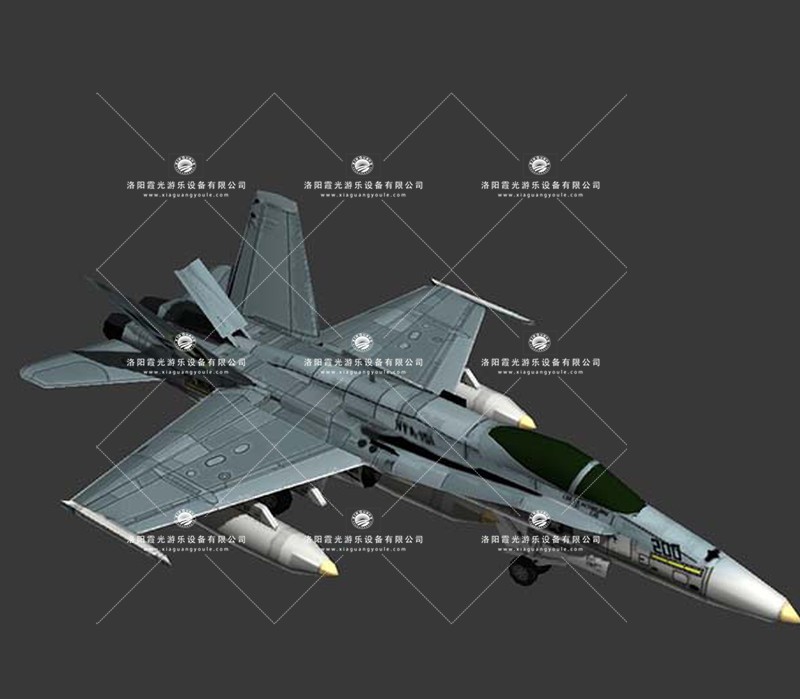 新华3D f18舰载战斗机 